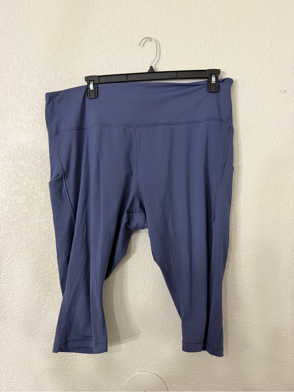 Athleta Slate Blue High-Rise Capri Leggings